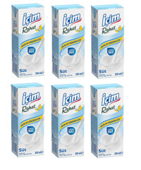 İçim İnek Sütü Laktozsuz 6'lı 200 ml