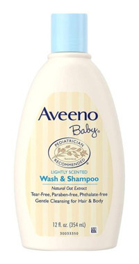 Aveeno Göz Yakmayan Hipoalerjenik Yenidoğan Hassas Ciltler İçin Lavantalı Bebek Şampuanı 354 ml