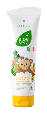 LR Kids Göz Yakmayan Hipoalerjenik Hassas Ciltler İçin Aloe Veralı Bebek Şampuanı 250 ml