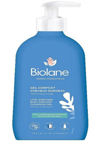 Biolane 2'si 1 Arada Göz Yakmayan Yenidoğan Atopik Ciltler İçin Hindistan Cevizli Bebek Şampuanı 350 ml