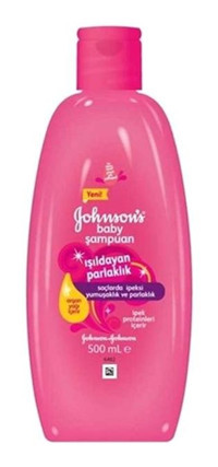 Johnson's Baby Işıldayan Parlaklık Göz Yakmayan Hipoalerjenik Hassas Ciltler İçin Argan Yağlı Bebek Şampuanı 500 ml