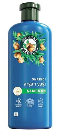 Herbal Essences Onarıcı Tüm Saçlar İçin Argan Yağı Standart Unisex Şampuanı
