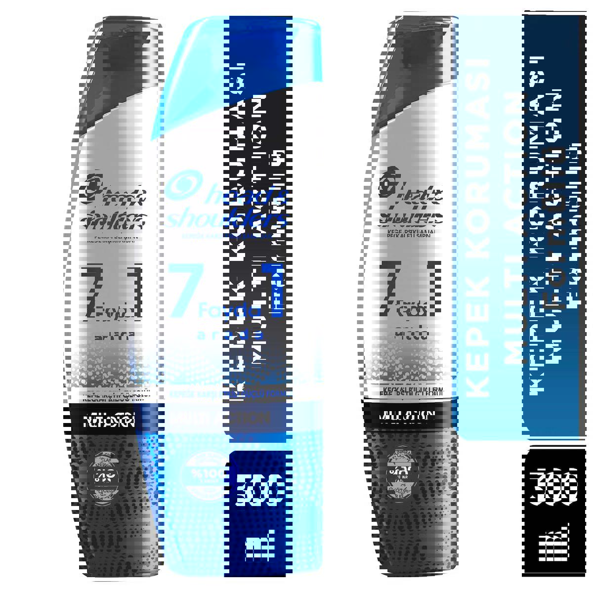 Head & Shoulders 7 Fayda 1 arada Multi Action Kepek Karşıtı Tüm Saçlar İçin Zencefil Çiçeği Standart Erkek Şampuanı