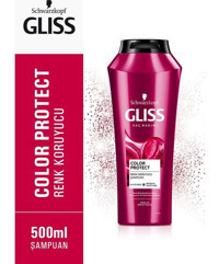 Gliss Color Protect Arındırıcı Tüm Saçlar İçin Sade Standart Unisex Şampuanı 500 ml