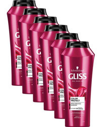 Gliss Color Protect Arındırıcı Tüm Saçlar İçin Sade Standart Unisex Şampuanı 6x500 ml