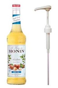 Monin Şekersiz Fındık Aromalı Kahve Şurubu 700 ml