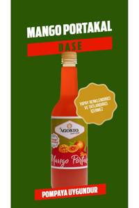 Agosto Mango Portakal Aromalı Kahve Şurubu 750 ml
