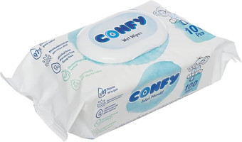 Confy Soft Care Sensitive 100 Yaprak 12'li Paket Islak Mendil