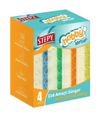 Stepy 4'lü Bulaşık Süngeri