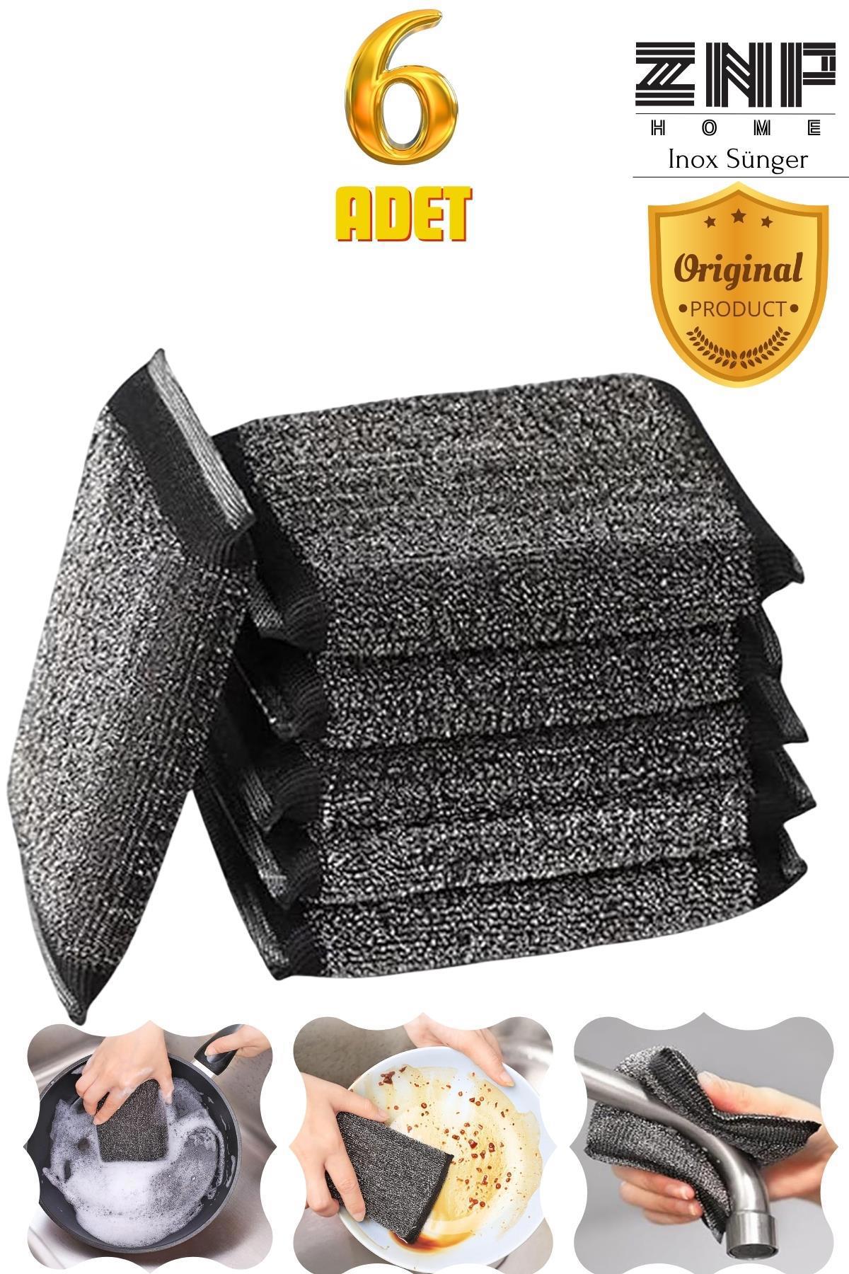 Znp Home Inox Sihirli 6'lı Bulaşık Süngeri