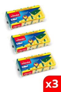 Vileda Oluklu 15'li Bulaşık Süngeri