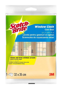 Scotch Brite Window Cloth 3'lü Mikrofiber Temizlik Bezi