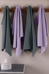 Znp Home Pine Cam 4'lü Mikrofiber Temizlik Bezi