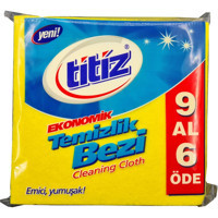 Titiz Ekonomik 9'lu Temizlik Bezi