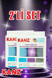 Kanz 2x3'lü Mikrofiber Temizlik Bezi