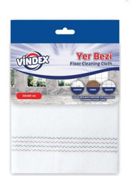 Vindex Yer Tekli Mikrofiber Temizlik Bezi