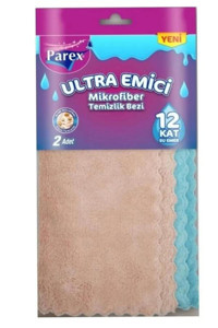 Parex Ultra Emici 2'li Mikrofiber Temizlik Bezi