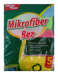 Clean&Fun 5'li Temizlik Bezi