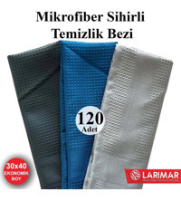 Larimar 120'li Mikrofiber Temizlik Bezi