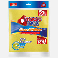 Macromax 5'li Mikrofiber Temizlik Bezi