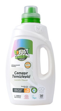 Just Green Organik Renkliler İçin 30 Yıkama Sıvı Deterjan 1.5 lt