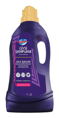 Bingo Arındırıcı Tüm Renkler İçin 33 Yıkama Sıvı Deterjan 2 lt