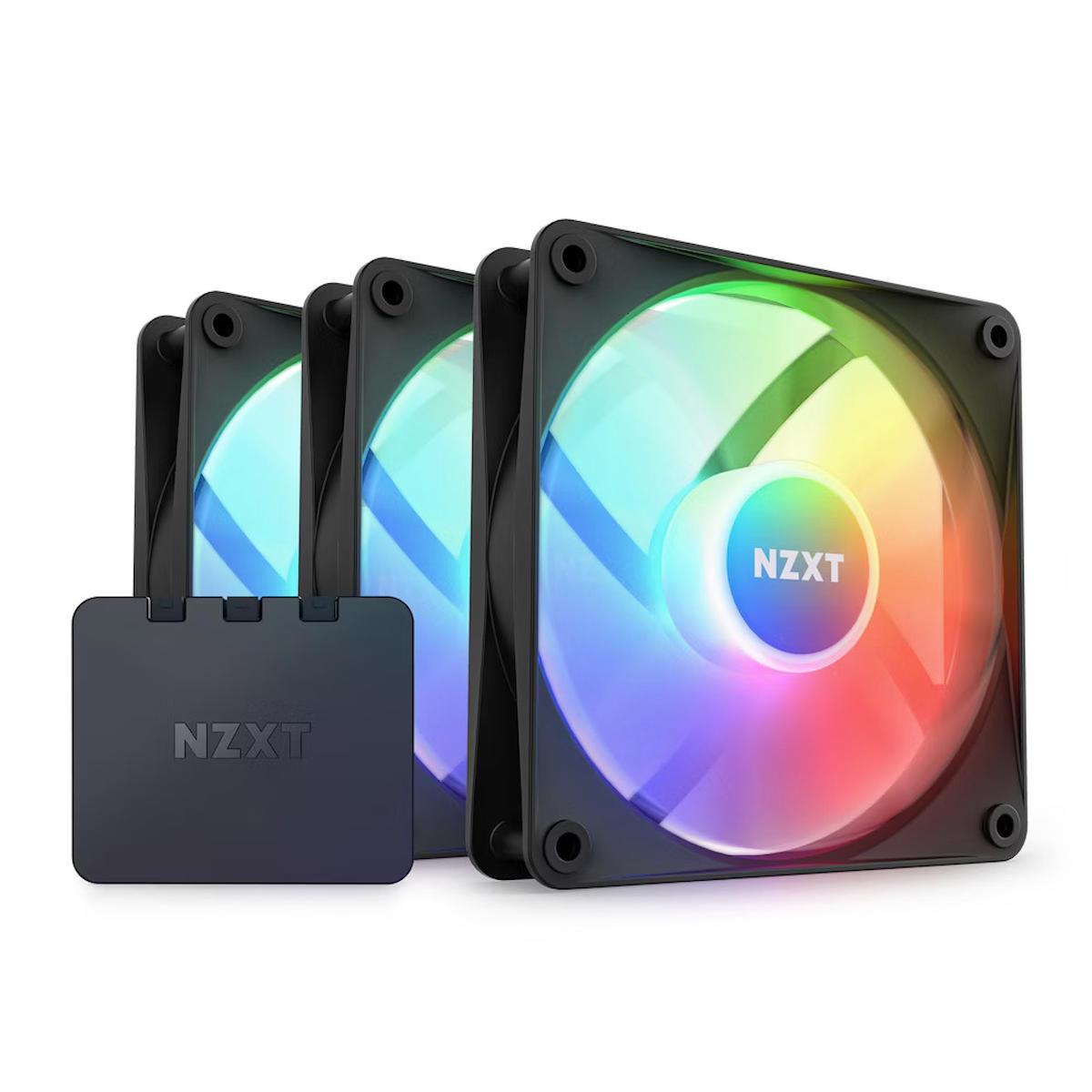 NZXT RF-C12TF-B1 4 Pin 3 Fanlı Fan Soğutmalı RGB Masaüstü İşlemci Soğutucu