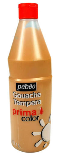 Pebeo Primacolor Tüp Açık Kahverengi 1 lt Guaj Boya Seti