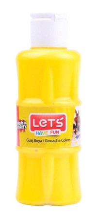 Lets L-5852 Tüp Sarı 100 ml Guaj Boya Seti