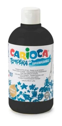 Carioca Siyah 250 ml Guaj Boya Seti