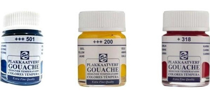 Talens Çok Renkli 316 ml Guaj Boya Seti