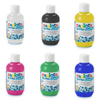 Carioca Tempera Yıkanabilir Çok Renkli 6x250 ml Guaj Boya Seti