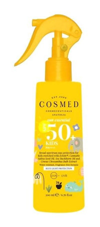 Cosmed Sun Essental 50 Faktör Hassas Ciltler İçin Suya Dayanıklı Bebek Güneş Kremi 200 ml