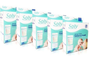Soly Care 25'li Süt Saklama Poşeti