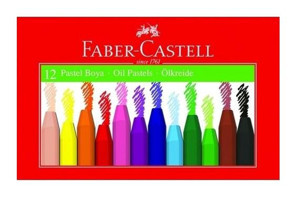 Faber-Castell 12'li Kalem Yağlı Pastel Boya