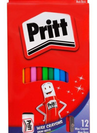 Pritt Silinebilir 12'li Kalem Mum Pastel Boya