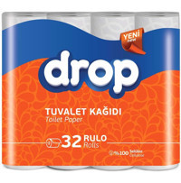Drop 2 Katlı 32'li Rulo Tuvalet Kağıdı