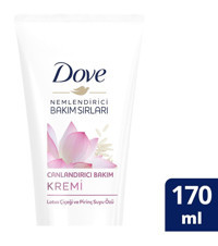 Dove Canlandırıcı Nemlendirici Lotus Çiçeği Pirinç Suyu Özü Saç Kremi 170 ml