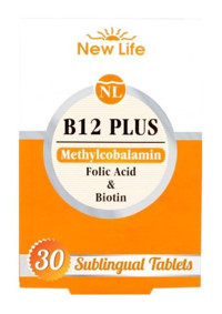 New Life B12 Plus Yetişkin 30 Adet Dilaltı