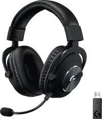 Logitech G Pro X Kulak Üstü Kablosuz Bluetooth Kulaklık Siyah