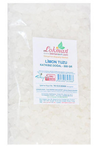 Lokman Avm Vegan Limon Tuzu Tane 500 gr granül