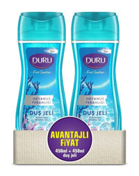 Duru Fresh Sensations Okyanus Ferahlığı Duş Jeli 2x450 ml