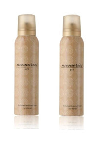 Huncalife Memories Gold Sprey Kadın Deodorant 2x150 ml