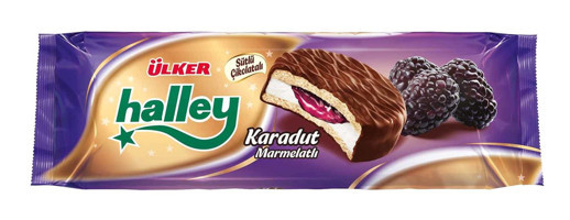 Ülker Halley Karadutlu Bisküvi 12x236 gr