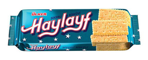 Ülker Haylayf Şekerli Bisküvi 4x64 gr