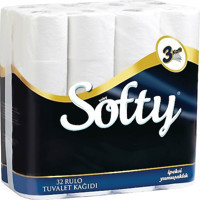 Softy 3 Katlı 32'li Rulo Tuvalet Kağıdı
