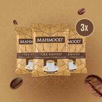 Mahmood Coffee Sade Orta Kavrulmuş Türk Kahvesi 3x100 gr