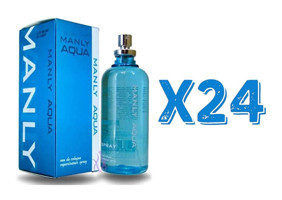 Manly Aqua EDC Erkek Parfüm 24x125 ml
