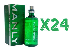 Manly Green EDC Erkek Parfüm 24x125 ml