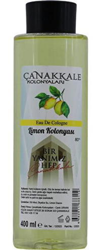 Çanakkale Kolonyaları Limon Kolonya 400 ml